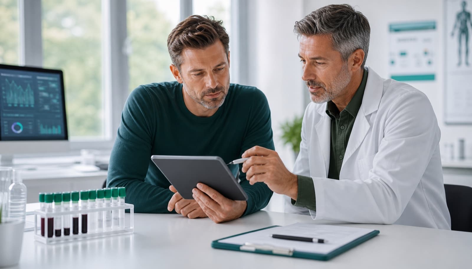The Essential Blood Panel for Men Optimizing Longevity editorial image